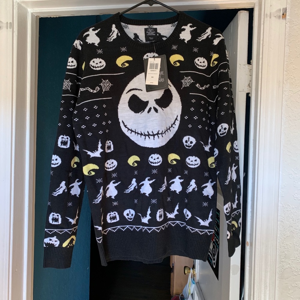 Disney Nightmare Before Christmas Sweater L/XL